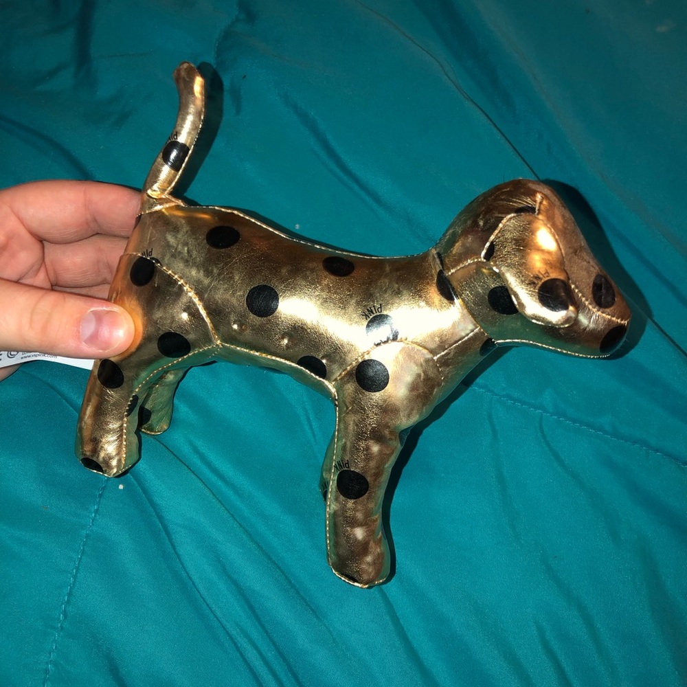 Gold Pink Dog